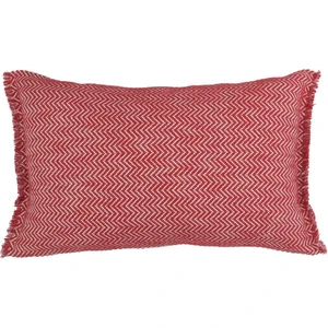 Zigzag Desenli Yılbaşı Temalı Kırlent Kılıfı