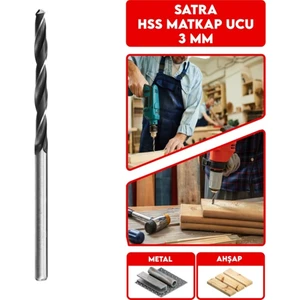 Hss Matkap Ucu 3.0 mm - 10 LU