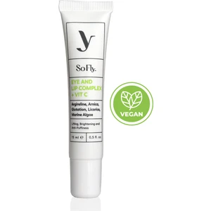 So Fly Göz ve Dudak Çevresi Kremi 15 ml – C Vitamini ve Peptit Kompleksi ile Morluk ve Şişlik Karşıtı Vegan Bakım