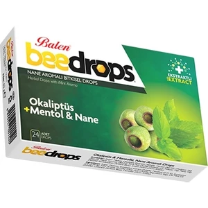 Beedrops Okaliptüs+Mentol-Nane Aromalı Drops