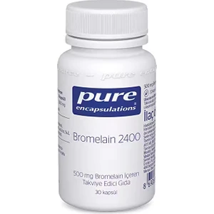 Pure Encapsulations Bromelain 2400 500 mg 30 Kapsül
