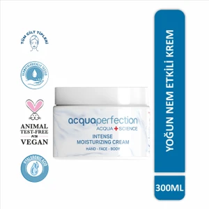 Acqua Perfection Yoğun Nemlendirici El - Yüz - Vücut Kremi 300ML