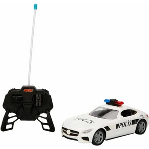 1:20 Uzaktan Kumandalı Suncon Polis Arabası 21 Cm. - Beyaz-1