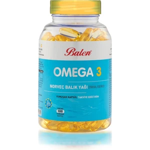 Omega 3 Norveç Balık Yağı 1380 mg 100 Kapsül