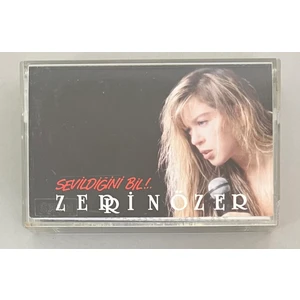 Zerrin Özer Sevildiğini Bil Kaset Posterli (Orjnal 1991 Dönem Kağıt Baskı Kaset)