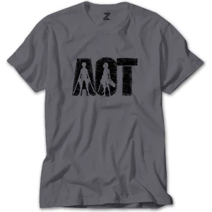 Z zepplin Attack On Titan Killer Gri Tişört