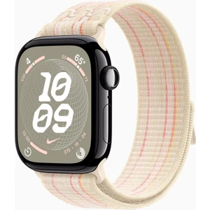 Watch 10 46MM Hasır Kordon Strap Kayış 2025 Renkleriyle Yeşil-Mavi-Siyah-Pembe Krd-91