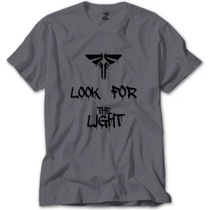 The Last Of Us Look For The Light Gri Tişört