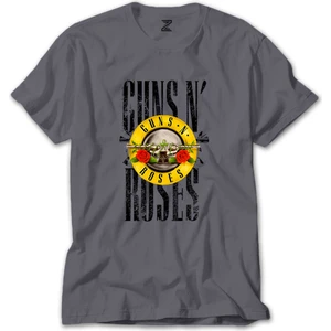 Guns N Roses Vintage Gri Tişört