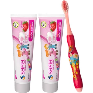 Çocuk Diş Macunu 2 x 60 ml ve Diş Fırçası