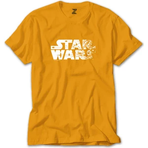 Star Wars Logo 2 Sarı Tişört