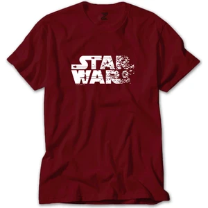 Star Wars Logo 2 Kırmızı Tişört