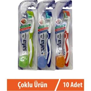 Tekli Yetişkin Orta Diş Fırçası 10'lu