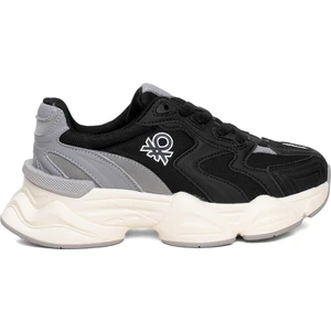 BNI-11121 Kadın Klasik Sneaker Siyah