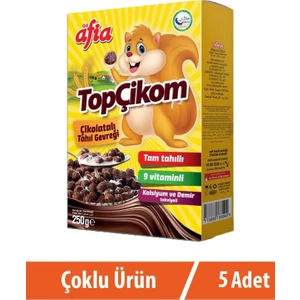 Topçikom Çiko Tahıl Gevreği 5X250 gr