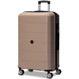 My-Pp Orta Boy Polipropilen Süper Esnek Kırılmaz Tekerlekli Valiz Bavul Seyahat