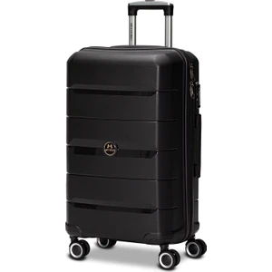 My-Pp Orta Boy Polipropilen Süper Esnek Kırılmaz Tekerlekli Valiz Bavul Seyahat