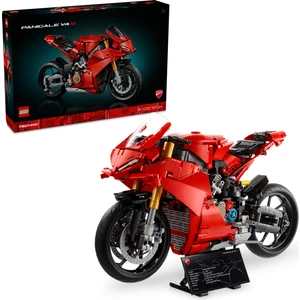LEGO® Technic Ducati Panigale V4 S Motosiklet 42202 - Yetişkinler için Koleksiyonluk Yaratıcı Model Yapım Seti (1603 Pr)