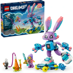 LEGO® DREAMZzz™ Izzie ve Oyun Tavşanı Bunchurro 71490 - 7 Yaş & Üzeri Çocuklar için Yaratıcı Oyuncak Yapım Seti (252 Parça)