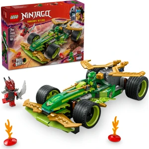 LEGO® NINJAGO® Lloyd'un Çek-Bırak Yarış Arabası 71828 - 7 Yaş & Üzeri Çocuklar için Yaratıcı Oyuncak Yapım Seti (181 Parça)