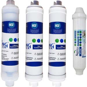 Spring Water Inline Filtre Seti 4'lü