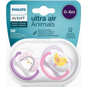 Philips Avent Ultra Air Emzik 0-6 ay Kız, SCF080/06