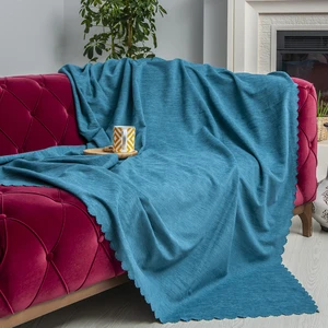 Latuda Concept Kaymaz Koltuk Örtüsü Çift Taraflı Mikrofiber Şönil 175x215 cm Turkuaz – Kedi Köpek ve Çocuk Dostu