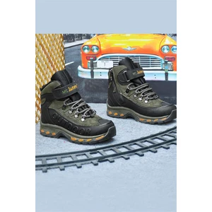 Mc Jamper 2115 Filet Erkek Çocuk Outdoor Bot Siyah - Haki