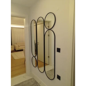 MKS Design 120 x 140 Lüks Ayna Seti / Duvar Aynası / Dekoratif Ayna / Set Ayna
