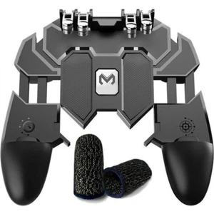 Memo Pubg Mobile Gamepad Kontroller 6 Parmak Ak 66 + Eldiven
