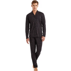Erkek Pijama Takımı 40589 - Desenli