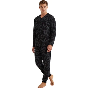 Erkek Pijama Takımı 40600 - Desenli