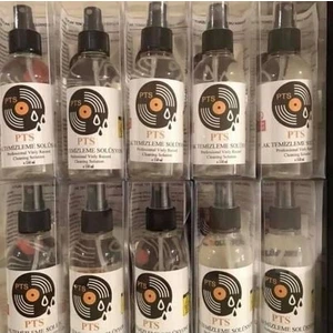 Plak İstasyonu PTS Elektronik Müzik İçin Plak Temizleme Solüsyonu + Bezi