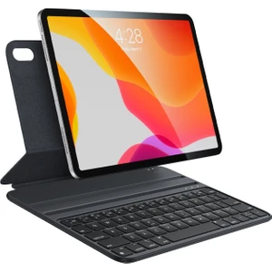 Apple Ipad 11.Nesil A16 2025 ve 10. Nesil 10.9 Inç Uyumlu Manyetik Yapışan Magic Keyboard Slim Katlanan Klavyeli Tablet Kılıf