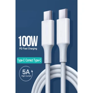 C9 Type-C To Type-C 5A/100W Şarj ve Data Kablosu -2mt