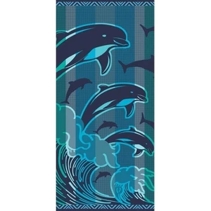 Nice Bulue Dolphin 70*150 cm Plaj Havlusu