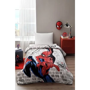Spiderman Super Hero Disney Lisanslı Tek Kişilik Çocuk Battaniyesi 160X220