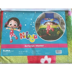 Niloya Lisanslı Tek Kişilik Çocuk Battaniyesi 155X215