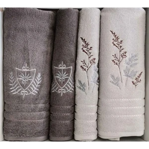 Soft Leaf Best Set Bej - Kahve