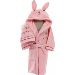 Lisanslı Bornoz 1-2 Yaş Pinky Gil Pembe