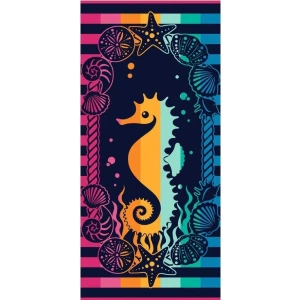 Özdilek Nice Sea Rainbow 70*150 cm Plaj Havlusu