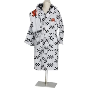 Cars Hero Disney Lisanslı Çocuk Havlu Bornoz Seti 9/10 Yaş