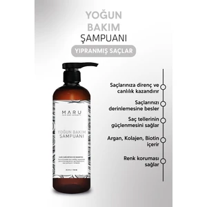 MARU Intensive Repair Yıpranmış Saçlar Için Yoğun Bakım Şampuanı 750 ml