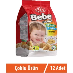 Bebe Bisküvisi Vitamin Katkılı 12X150 gr