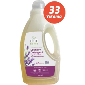 The Elite Home Organik Sertifikalı Sıvı Çamaşır Deterjanı 825 ml Lavanta