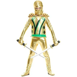 Altın Ninja Kostümü | Ninja Kostümü Gold