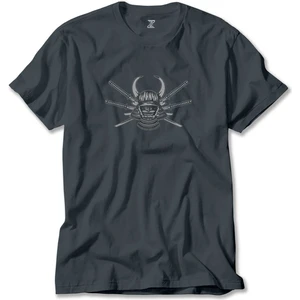 Z zepplin Samurai Skull Sword Füme Tişört
