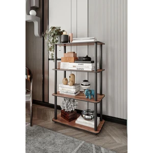 Dekoratif Masivo Çok Amaçlı 4 Katlı Kitaplık