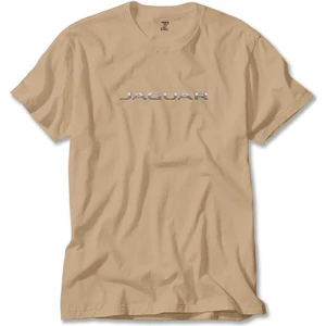Z zepplin Jaguar Silver Text Krem Tişört