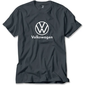 Z zepplin Volkswagen New Logo Text Füme Tişört